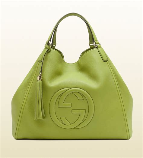 lime green gucci bag